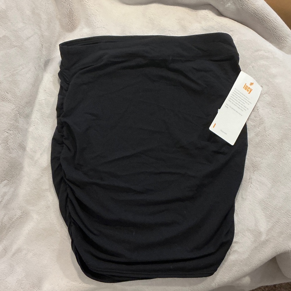 Lucy Black Pencil Skirt